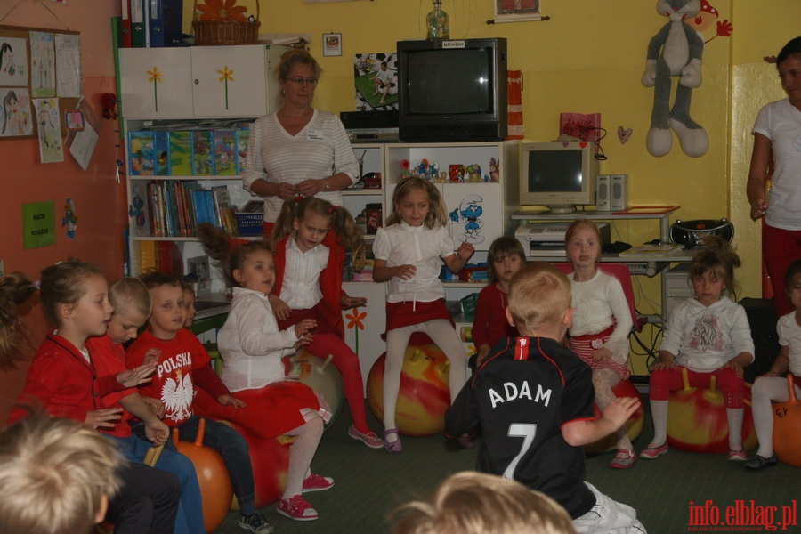 Prezydent Grzegorz Nowaczyk z odwiedzinami u przedszkolakw z okazji Dnia Dziecka, fot. 2