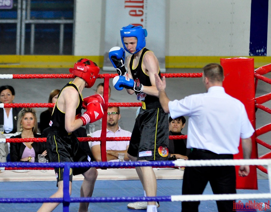 Międzynarodowy Mecz Bokserski o Puchar Prezydenta Elbląga - KSW „Tygrys” vs Angered Boxing Club Göteborg (Szwecja), fot. 14