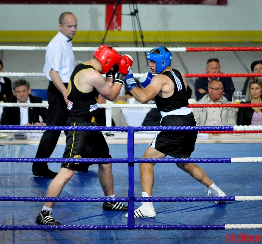 Midzynarodowy Mecz Bokserski o Puchar Prezydenta Elblga - KSW „Tygrys” vs Angered Boxing Club Gteborg (Szwecja), fot. 18