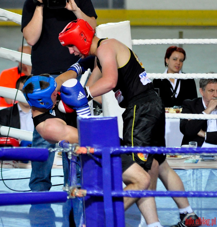 Międzynarodowy Mecz Bokserski o Puchar Prezydenta Elbląga - KSW „Tygrys” vs Angered Boxing Club Göteborg (Szwecja), fot. 21