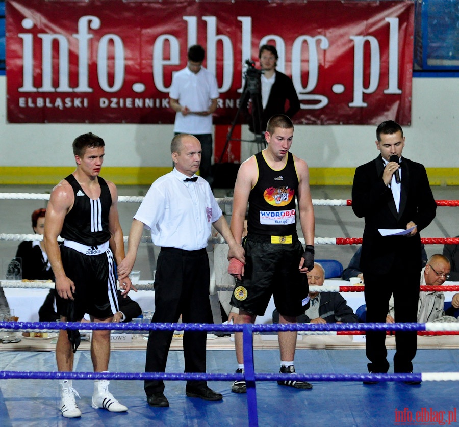 Midzynarodowy Mecz Bokserski o Puchar Prezydenta Elblga - KSW „Tygrys” vs Angered Boxing Club Gteborg (Szwecja), fot. 23