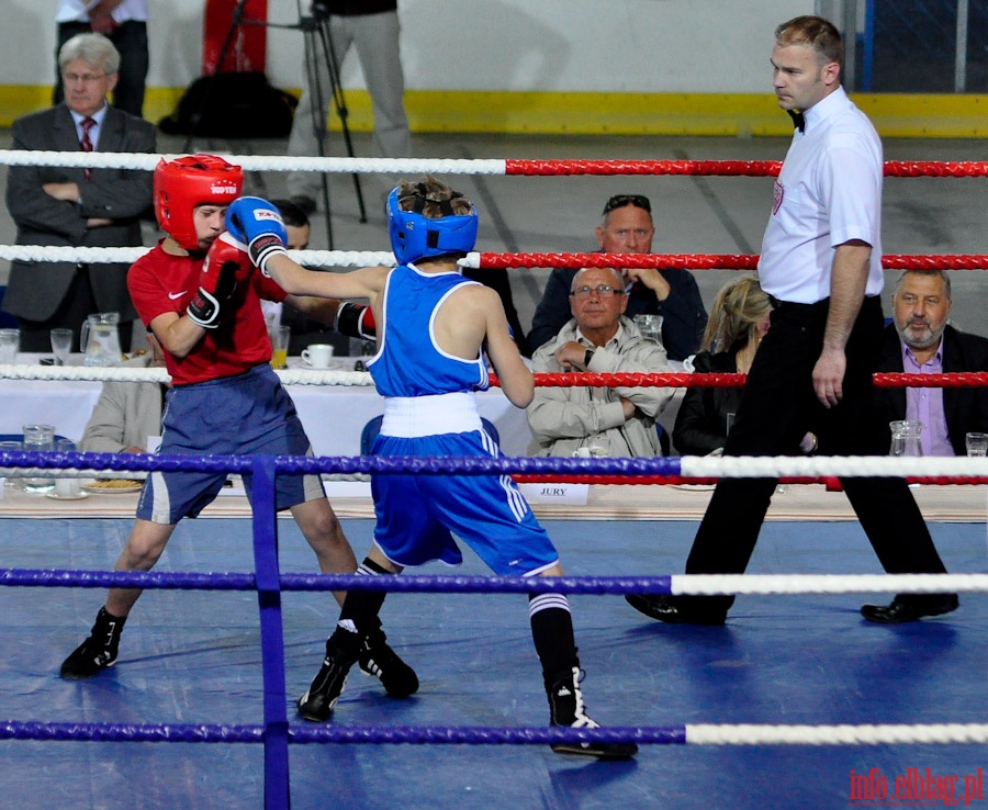 Midzynarodowy Mecz Bokserski o Puchar Prezydenta Elblga - KSW „Tygrys” vs Angered Boxing Club Gteborg (Szwecja), fot. 24