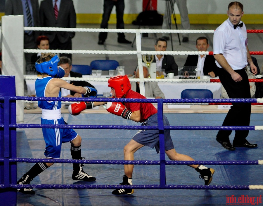 Midzynarodowy Mecz Bokserski o Puchar Prezydenta Elblga - KSW „Tygrys” vs Angered Boxing Club Gteborg (Szwecja), fot. 25