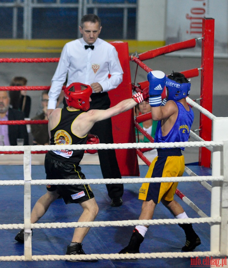 Międzynarodowy Mecz Bokserski o Puchar Prezydenta Elbląga - KSW „Tygrys” vs Angered Boxing Club Göteborg (Szwecja), fot. 26