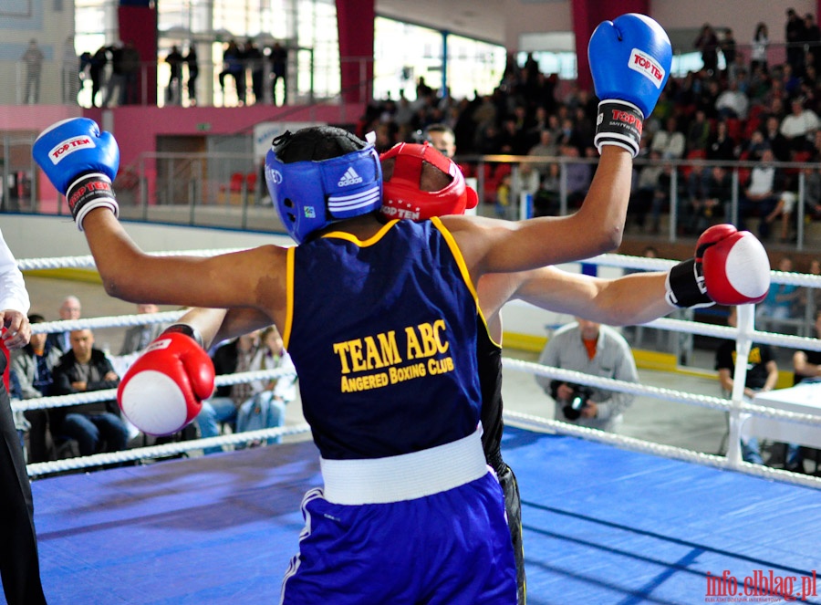 Midzynarodowy Mecz Bokserski o Puchar Prezydenta Elblga - KSW „Tygrys” vs Angered Boxing Club Gteborg (Szwecja), fot. 31