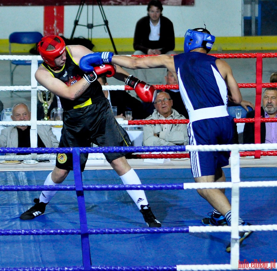 Midzynarodowy Mecz Bokserski o Puchar Prezydenta Elblga - KSW „Tygrys” vs Angered Boxing Club Gteborg (Szwecja), fot. 34