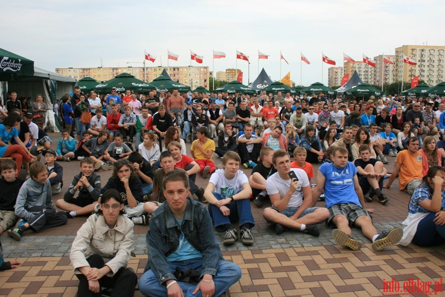 Trzeci dzie Euro 2012 w Elblskiej Strefie Kibica , fot. 2