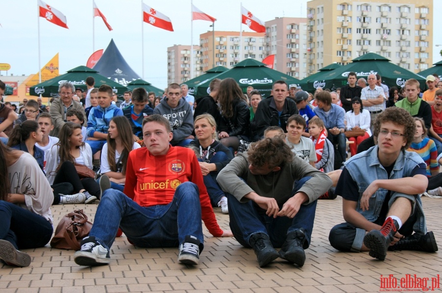 Trzeci dzie Euro 2012 w Elblskiej Strefie Kibica , fot. 4
