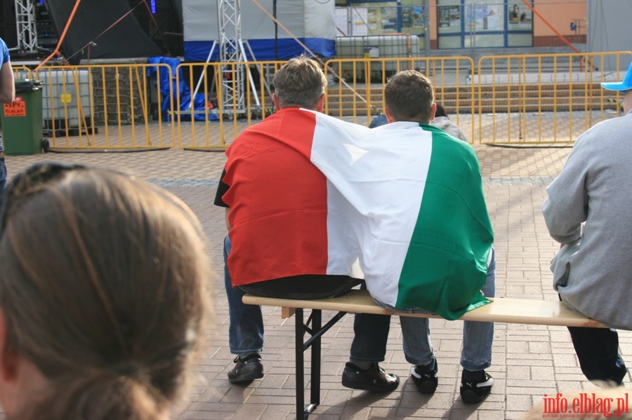 Trzeci dzie Euro 2012 w Elblskiej Strefie Kibica , fot. 15