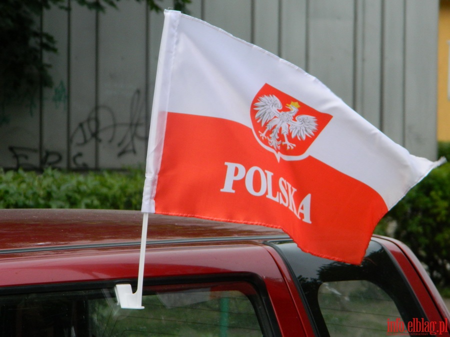 Flagi Polski w Elblgu, fot. 1