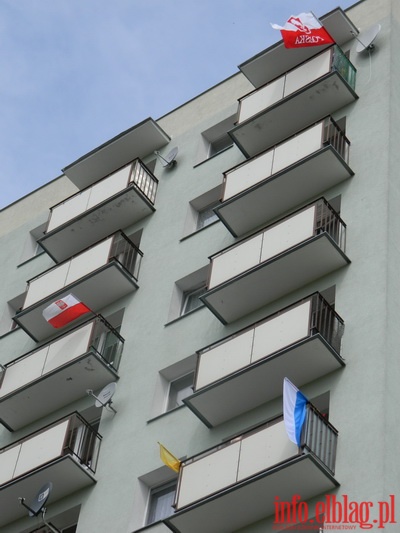 Flagi Polski w Elblgu, fot. 12