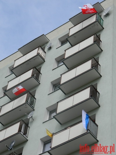 Flagi Polski w Elblgu, fot. 12