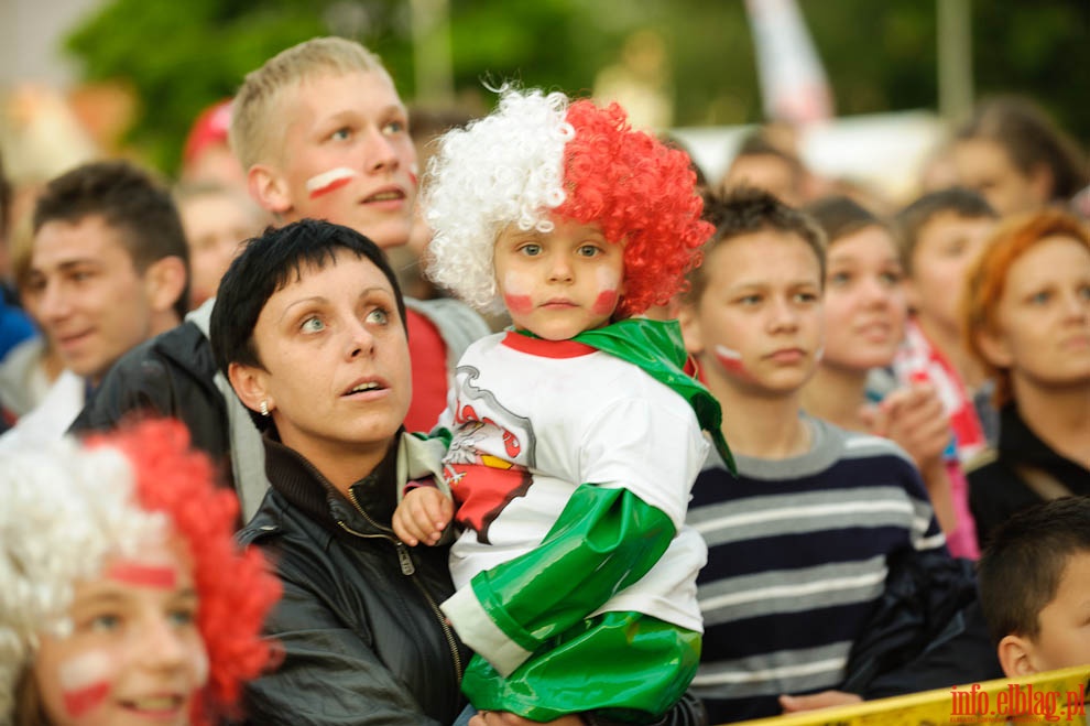 Elblska Strefa Kibica - mecz Polska - Rosja, fot. 33