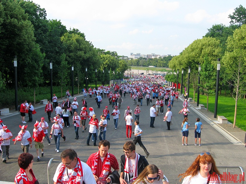 Relacja z meczu Polska - Rosja na Stadionie Narodowym, fot. 3