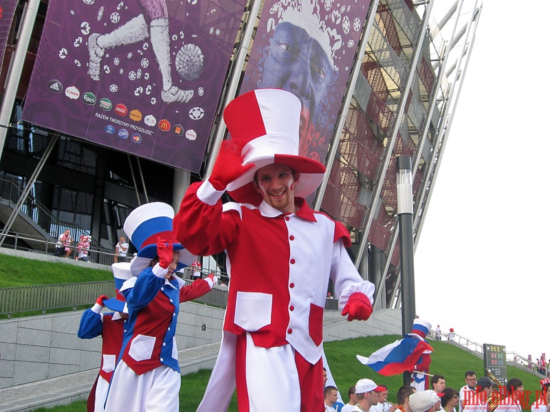Relacja z meczu Polska - Rosja na Stadionie Narodowym, fot. 8