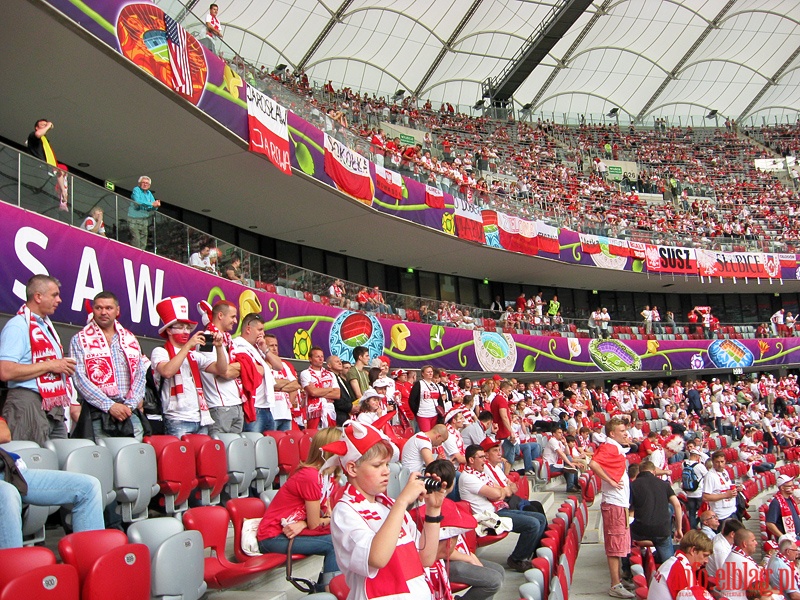 Relacja z meczu Polska - Rosja na Stadionie Narodowym, fot. 19