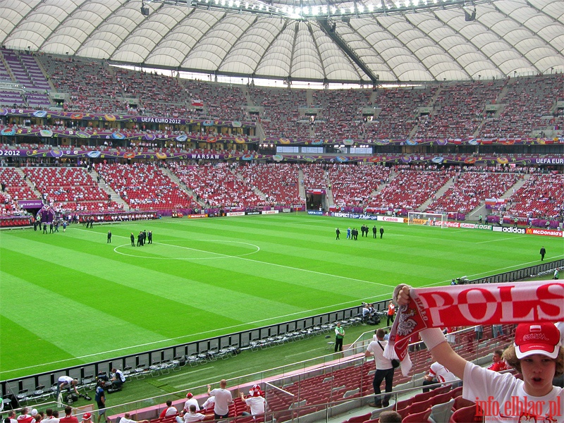 Relacja z meczu Polska - Rosja na Stadionie Narodowym, fot. 20