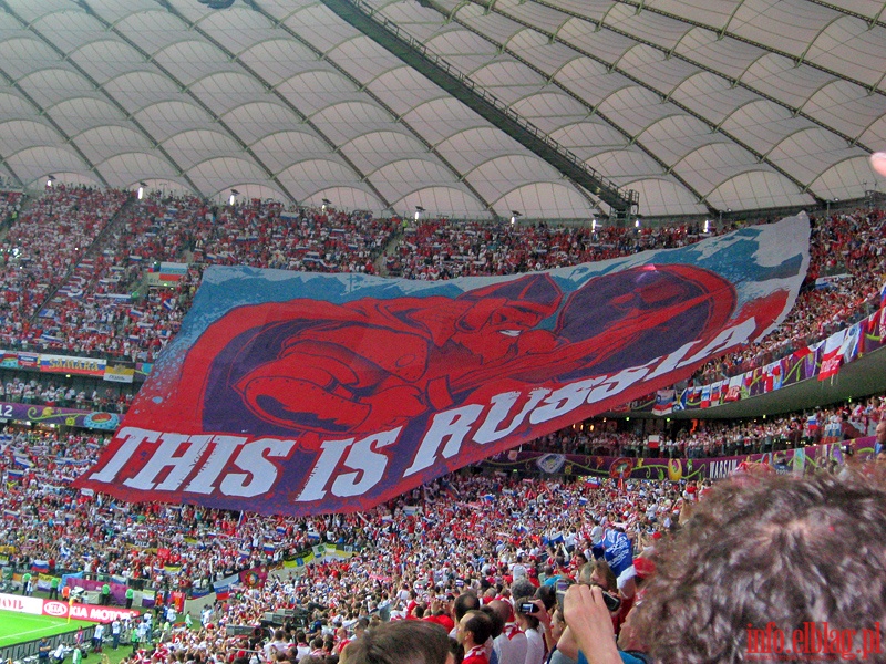 Relacja z meczu Polska - Rosja na Stadionie Narodowym, fot. 32