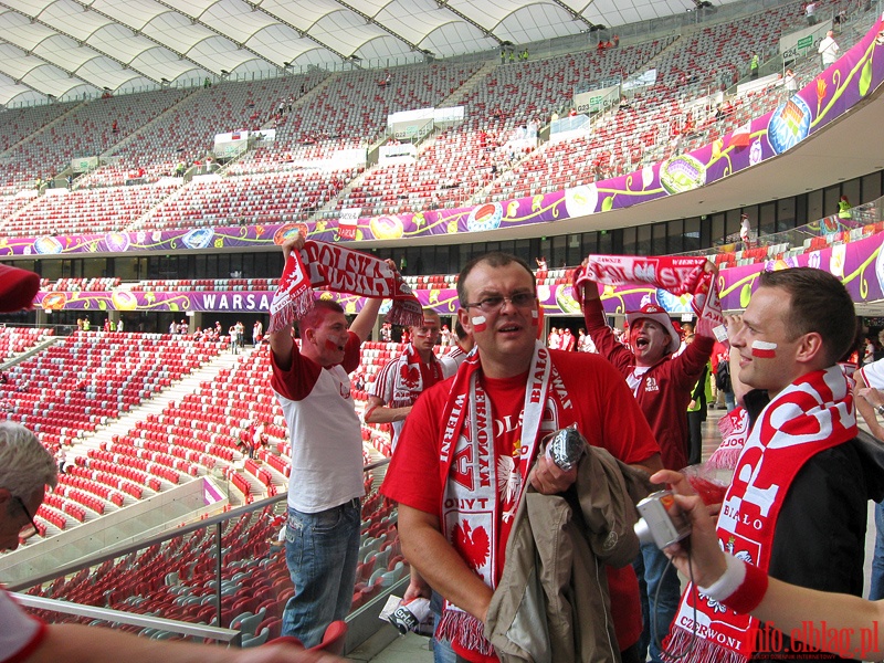 Relacja z meczu Polska - Rosja na Stadionie Narodowym, fot. 49