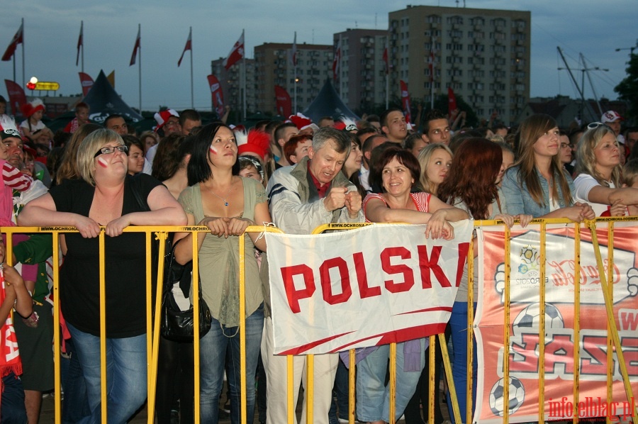 Mecz Polska-Czechy w Elblskiej Stefie Kibica (16.06.2012), fot. 11