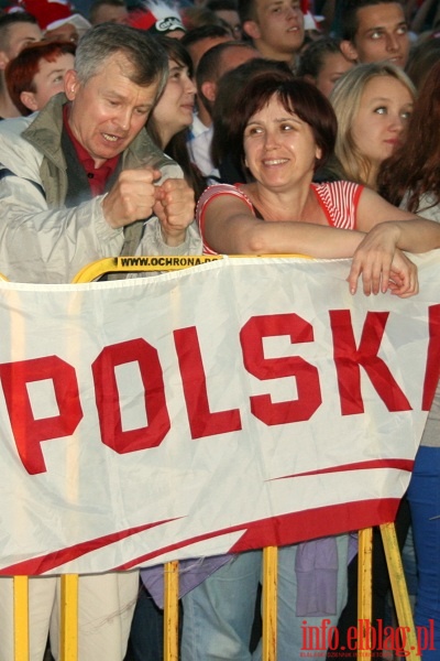 Mecz Polska-Czechy w Elblskiej Stefie Kibica (16.06.2012), fot. 15