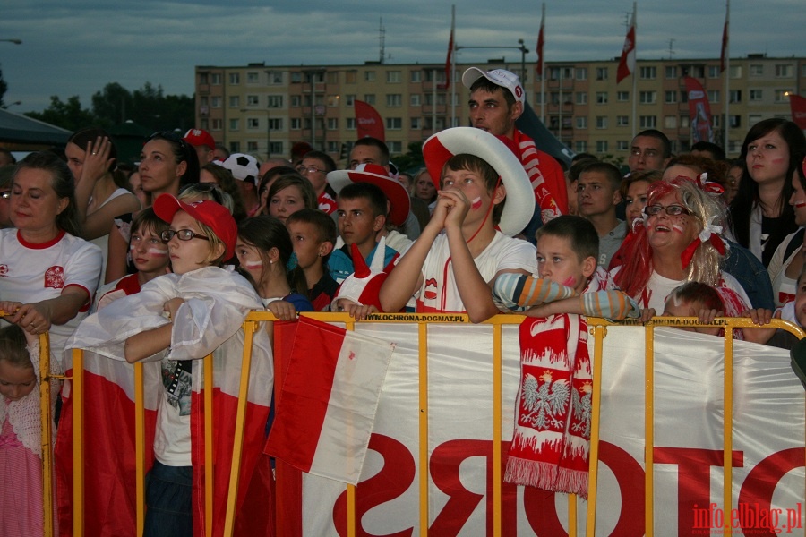 Mecz Polska-Czechy w Elblskiej Stefie Kibica (16.06.2012), fot. 16