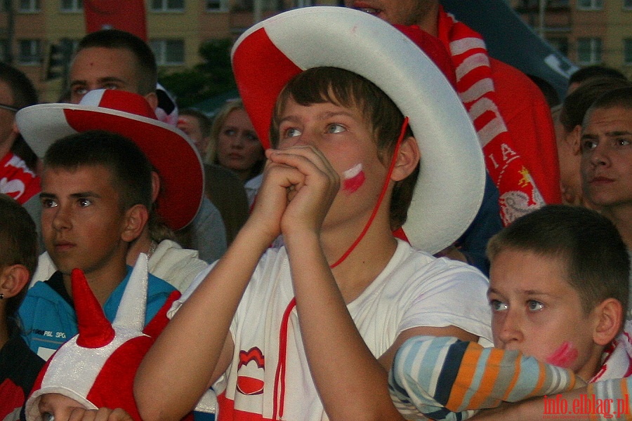 Mecz Polska-Czechy w Elblskiej Stefie Kibica (16.06.2012), fot. 17