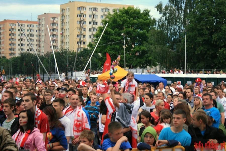 Mecz Polska-Czechy w Elblskiej Stefie Kibica (16.06.2012), fot. 26