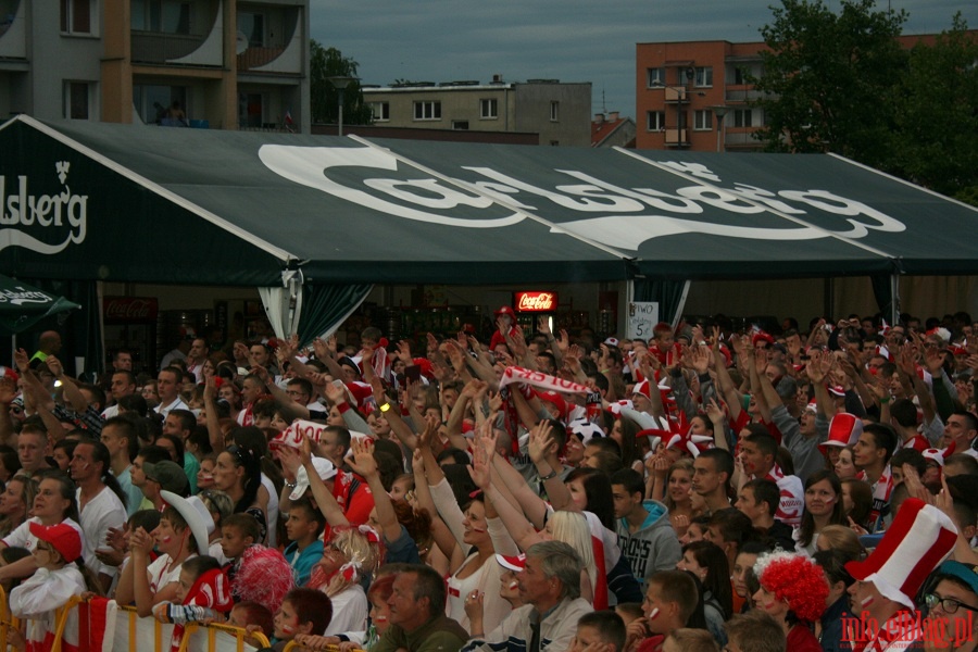 Mecz Polska-Czechy w Elblskiej Stefie Kibica (16.06.2012), fot. 29
