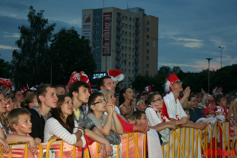 Mecz Polska-Czechy w Elblskiej Stefie Kibica (16.06.2012), fot. 32