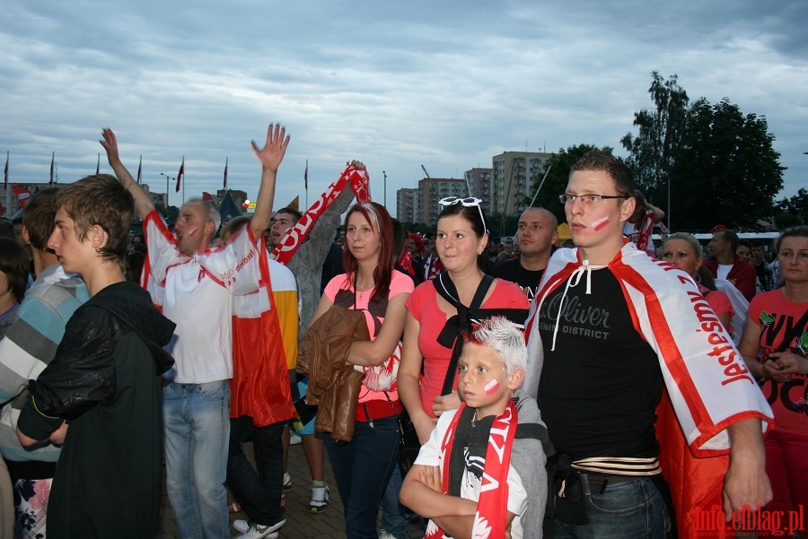 Mecz Polska-Czechy w Elblskiej Stefie Kibica (16.06.2012), fot. 33