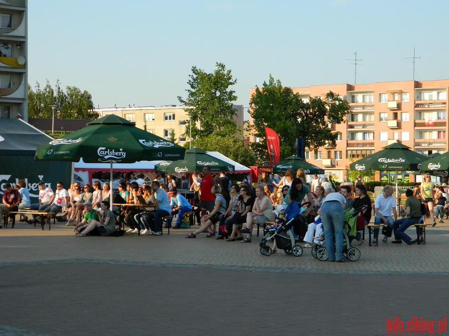 Elblska Strefa Kibica - koncert Tomasza Steczyka, fot. 1