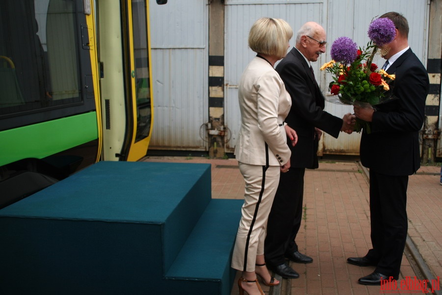 Stanisaw Wjcicki pierwszym honorwym patronem elblskiego tramwaju, fot. 8
