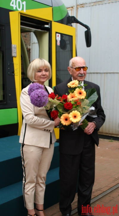 Stanisaw Wjcicki pierwszym honorwym patronem elblskiego tramwaju, fot. 10