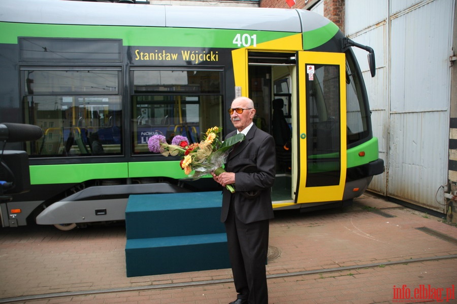 Stanisław Wójcicki pierwszym honorwym patronem elbląskiego tramwaju, fot. 12