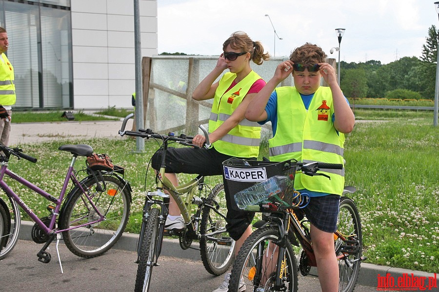 Drugi przejazd rowerowy prezydenta Grzegorza Nowaczyka i elblan, fot. 14