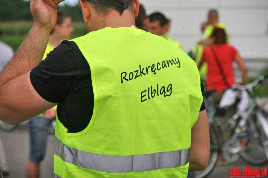 Drugi przejazd rowerowy prezydenta Grzegorza Nowaczyka i elblążan, fot. 15