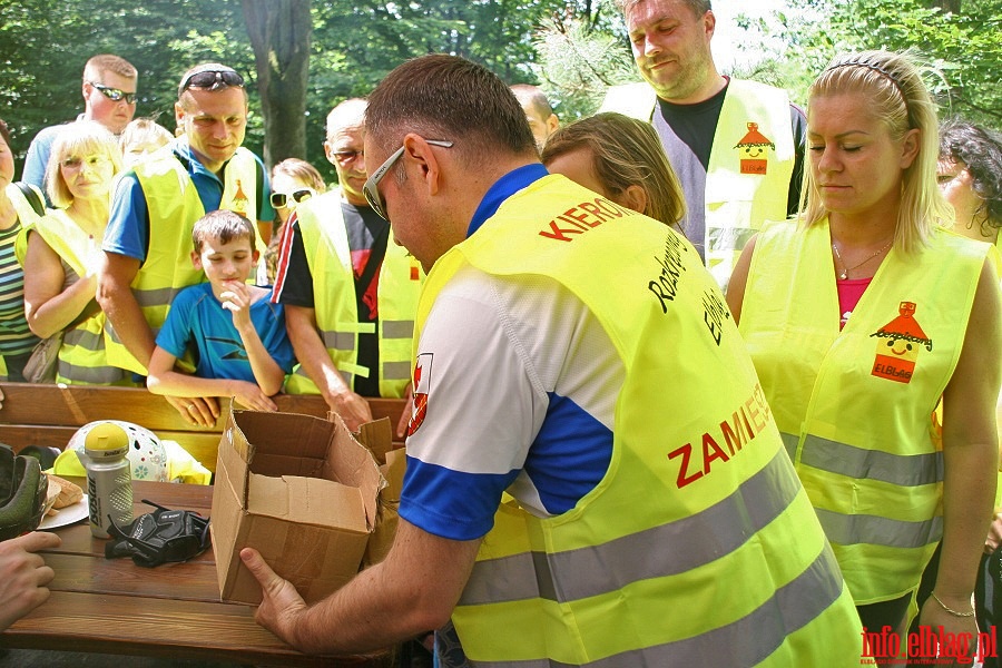 Drugi przejazd rowerowy prezydenta Grzegorza Nowaczyka i elblan, fot. 29