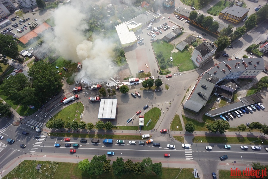Pożar przy ulicy Sopockiej, fot. 13