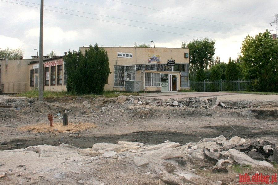 Prace remontowe w rejonie Elblg-Zdrj, fot. 1