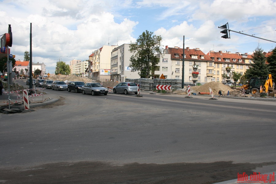 Skrzyżowanie 12 Lutego/Grota-Roweckiego/Armii Krajowej - sierpień 2012, fot. 6