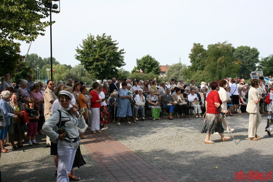 Poegnanie kopii jasnogrskiego obrazu Matki Boskiej w cudownej ikonie Nawiedzenia w Diecezji Elblskiej, fot. 4