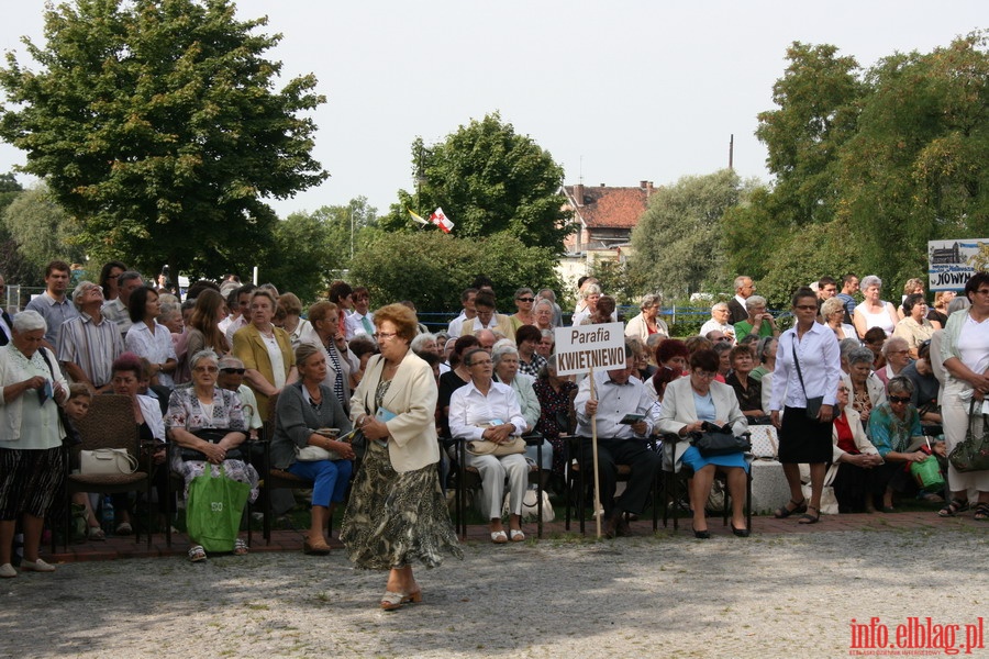 Poegnanie kopii jasnogrskiego obrazu Matki Boskiej w cudownej ikonie Nawiedzenia w Diecezji Elblskiej, fot. 5