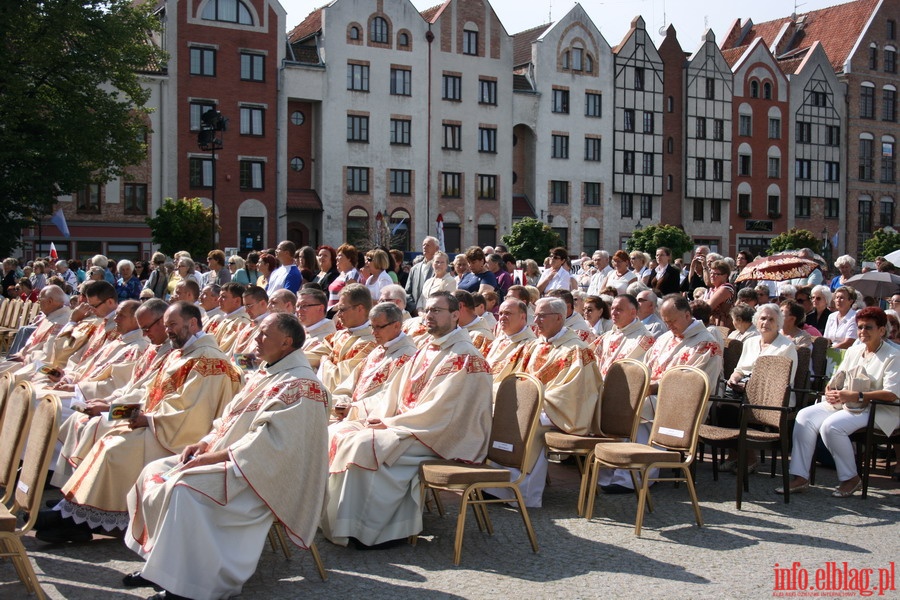 Pożegnanie kopii jasnogórskiego obrazu Matki Boskiej w cudownej ikonie Nawiedzenia w Diecezji Elbląskiej, fot. 22