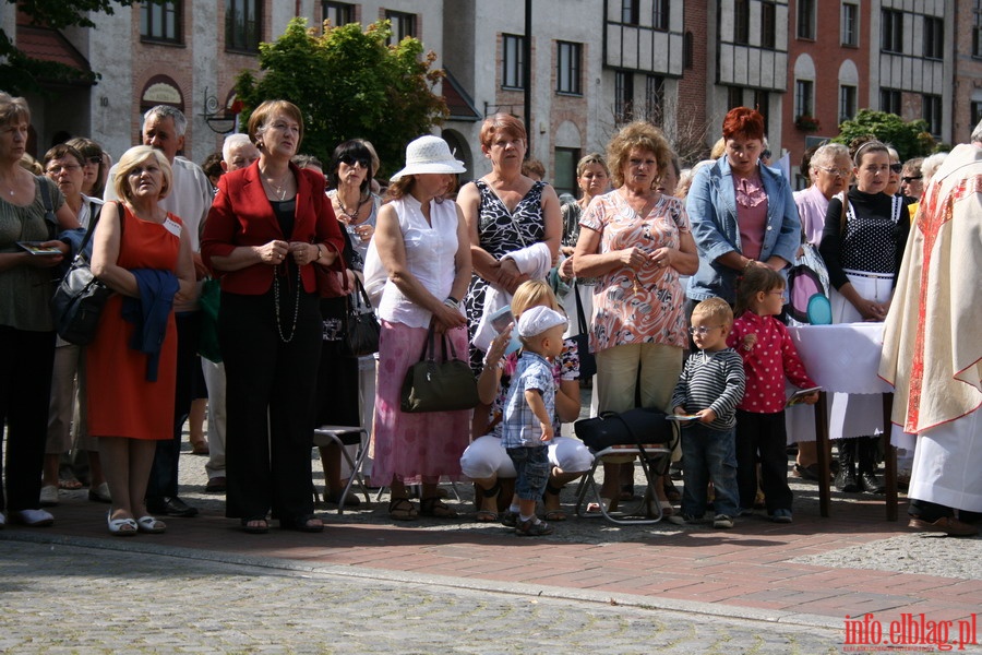 Poegnanie kopii jasnogrskiego obrazu Matki Boskiej w cudownej ikonie Nawiedzenia w Diecezji Elblskiej, fot. 26