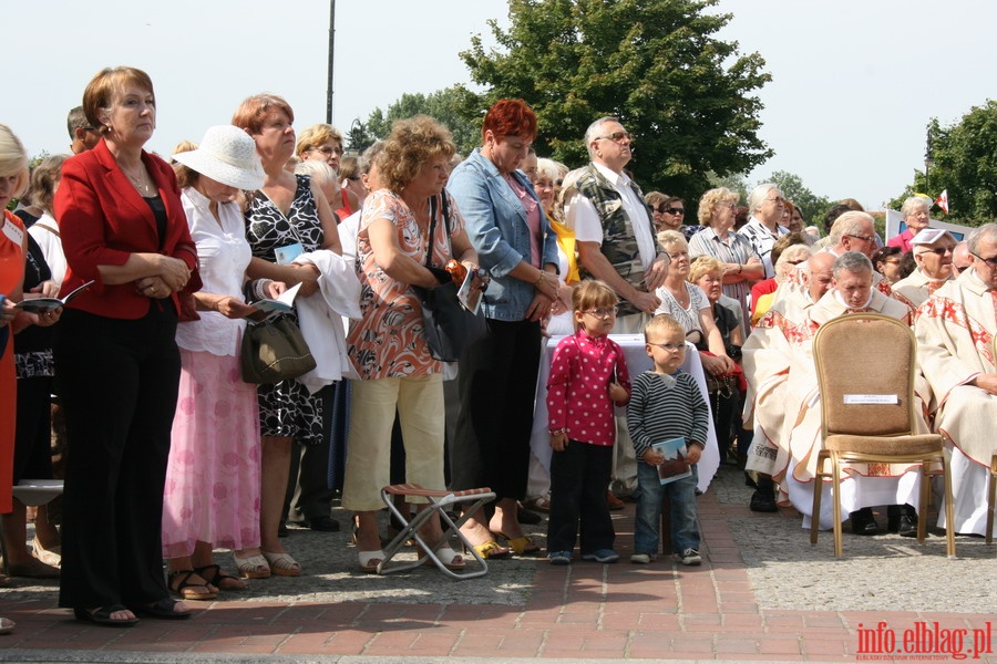 Poegnanie kopii jasnogrskiego obrazu Matki Boskiej w cudownej ikonie Nawiedzenia w Diecezji Elblskiej, fot. 28