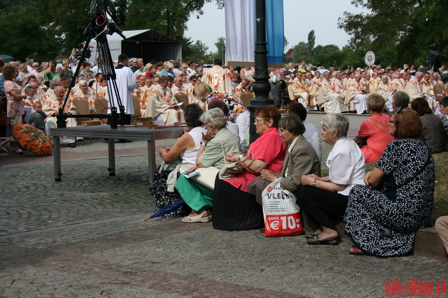 Pożegnanie kopii jasnogórskiego obrazu Matki Boskiej w cudownej ikonie Nawiedzenia w Diecezji Elbląskiej, fot. 30