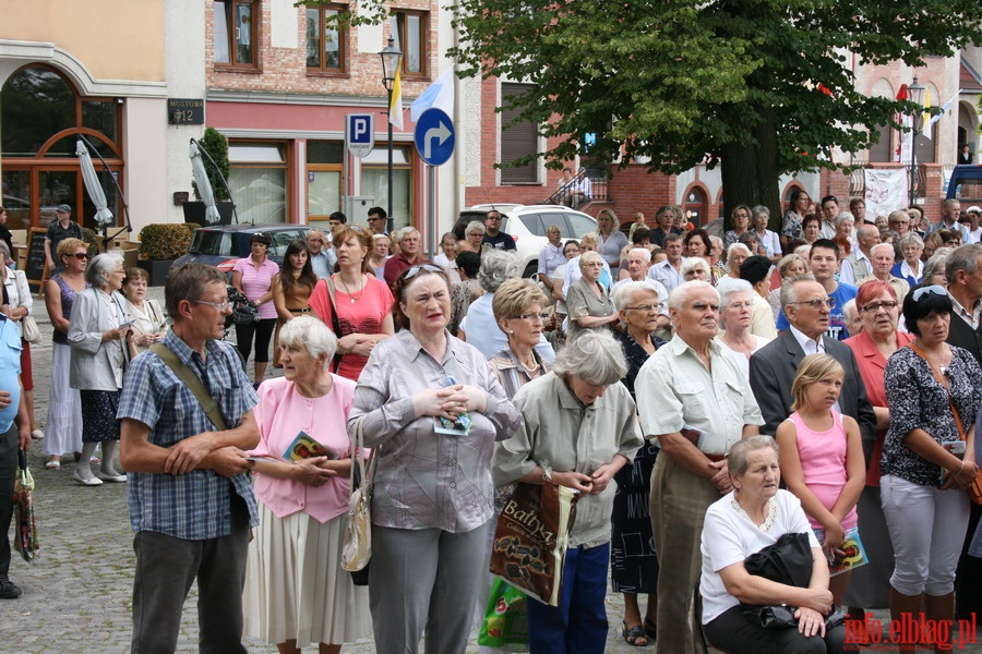 Pożegnanie kopii jasnogórskiego obrazu Matki Boskiej w cudownej ikonie Nawiedzenia w Diecezji Elbląskiej, fot. 36