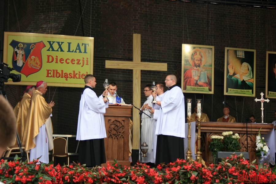 Pożegnanie kopii jasnogórskiego obrazu Matki Boskiej w cudownej ikonie Nawiedzenia w Diecezji Elbląskiej, fot. 49