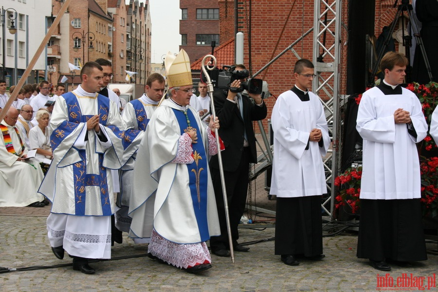 Pożegnanie kopii jasnogórskiego obrazu Matki Boskiej w cudownej ikonie Nawiedzenia w Diecezji Elbląskiej, fot. 51